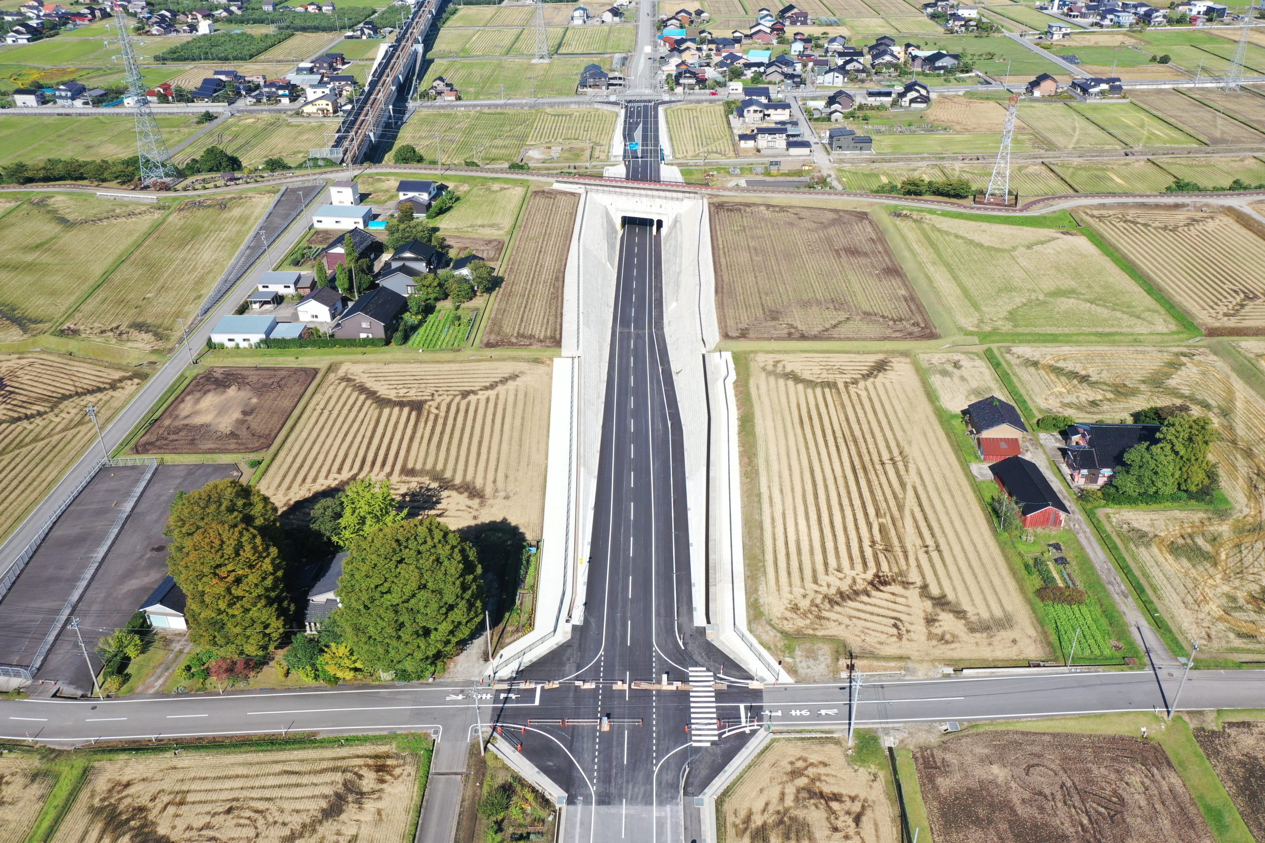2021主要地方道宇奈月大沢野線道路総合交付金舗装工第３工区工事